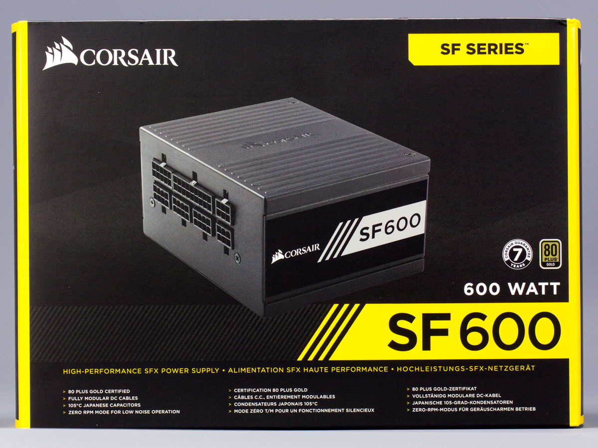 Corsair SF600 Review – A New Player Has Joined – SFF.Network | SFF