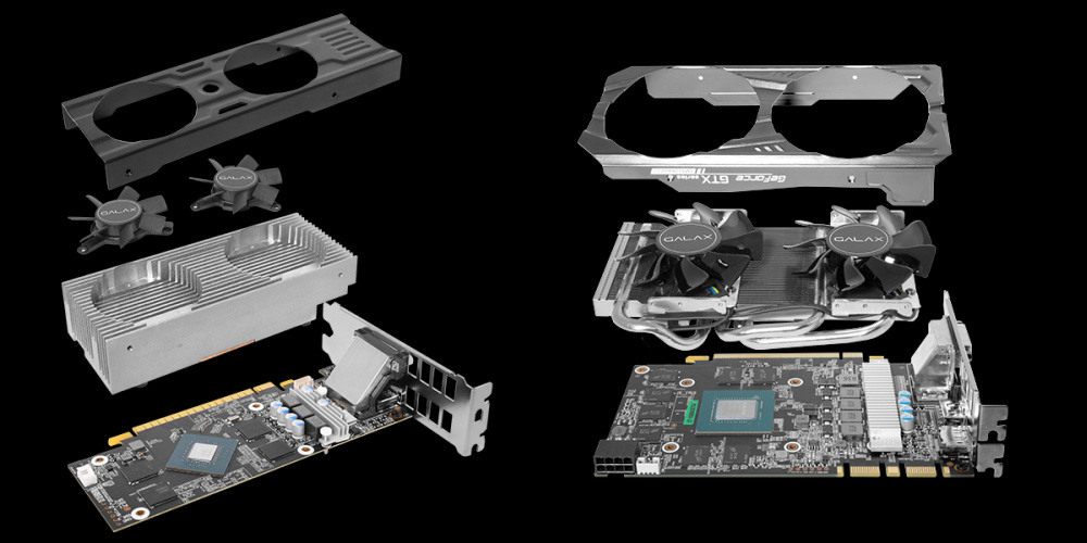 GALAX GeForce GTX 1050 Ti OC LP and GTX 1070 OC Mini