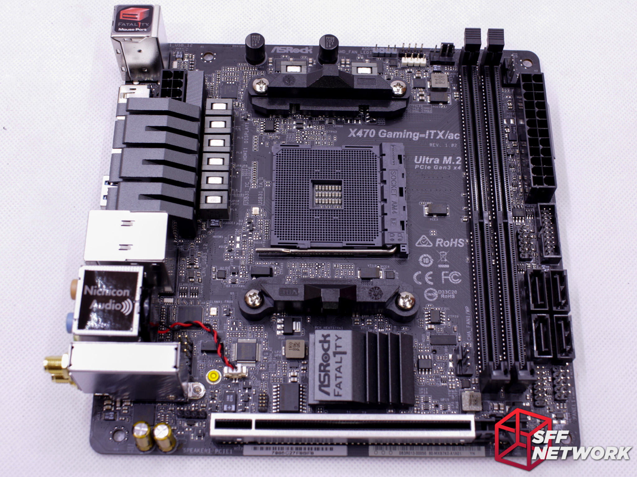 ASRock's Fatal1ty X470-ITX/ac – Back to the Future – SFF.Network 