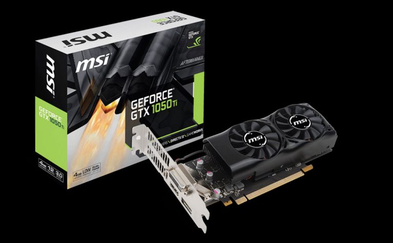 MSI has released the GTX 1050 Ti 4GT LP – SFF.Network | SFF.Network