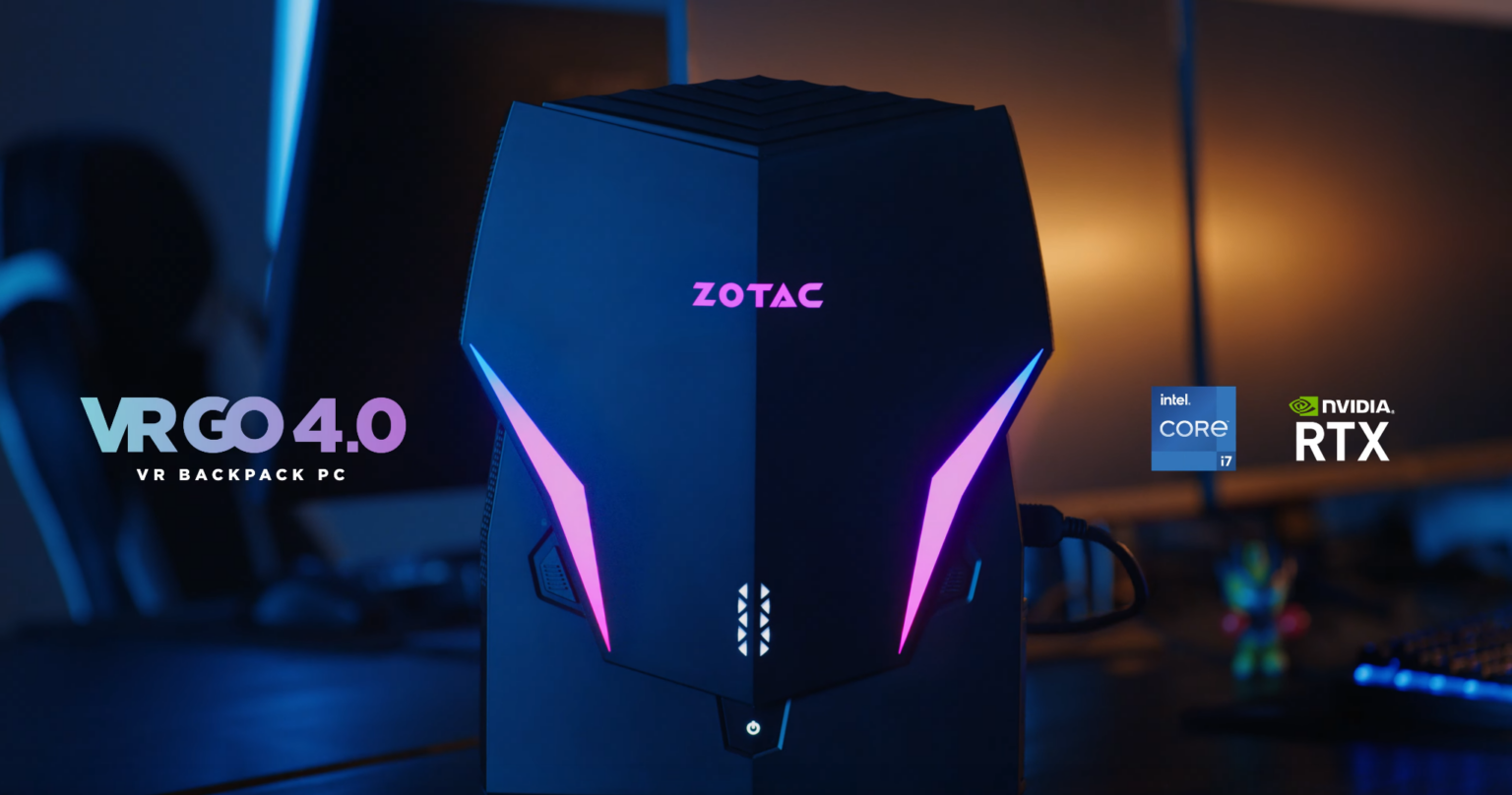 Zotac Shows VR GO 4.0 Backpack SFF PC – SFF.Network | SFF.Network