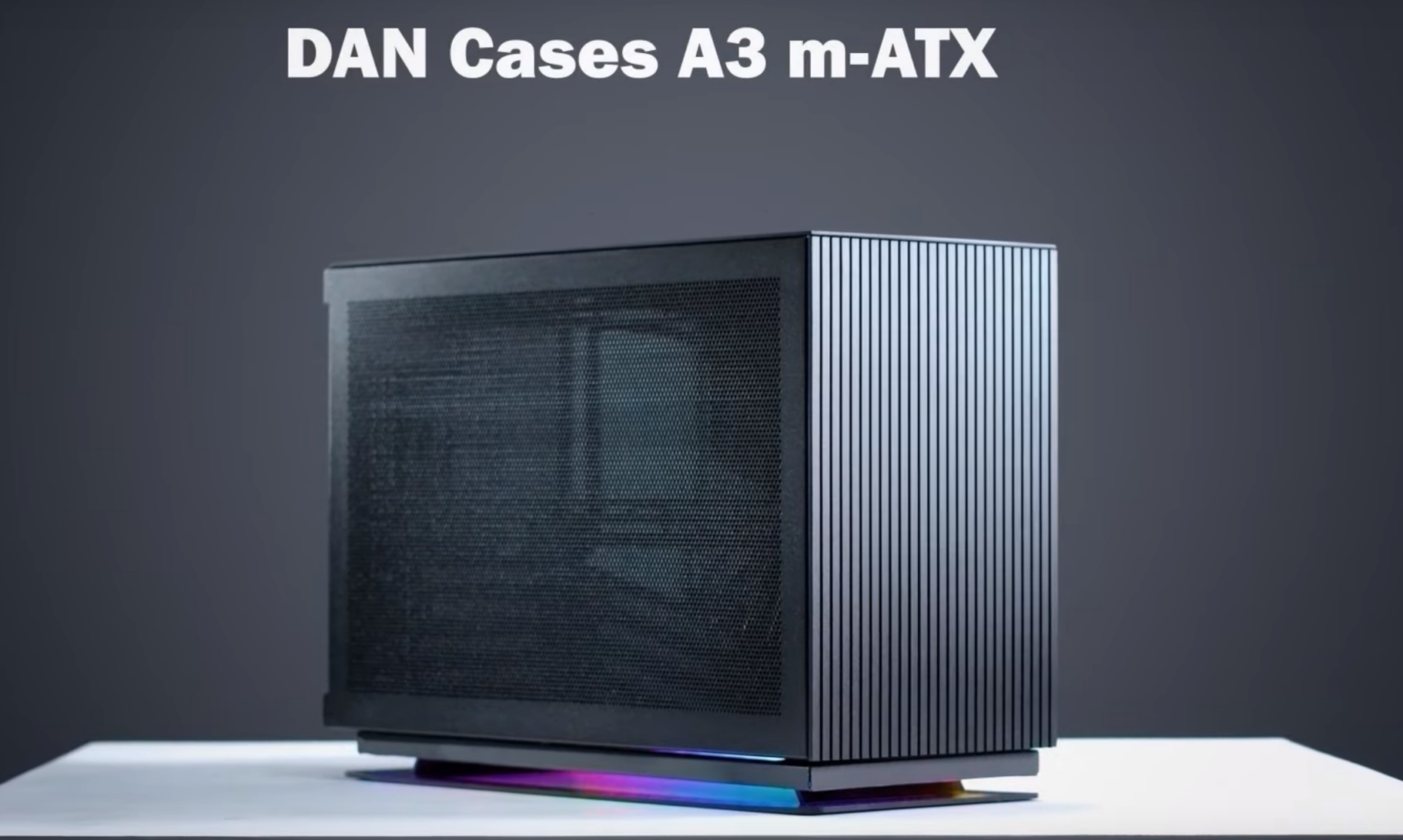 DAN Case and Lian Li Launch mATX Case with Dual 360mm Radiator Support