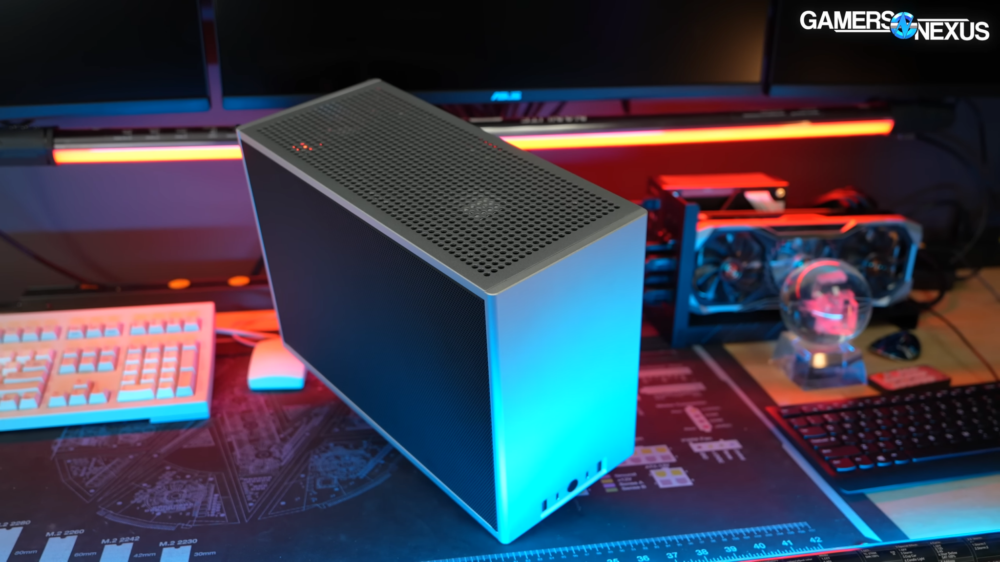 Gamers Nexus Reviews NCASE M1EVO Finds it Unrefined but Versatile