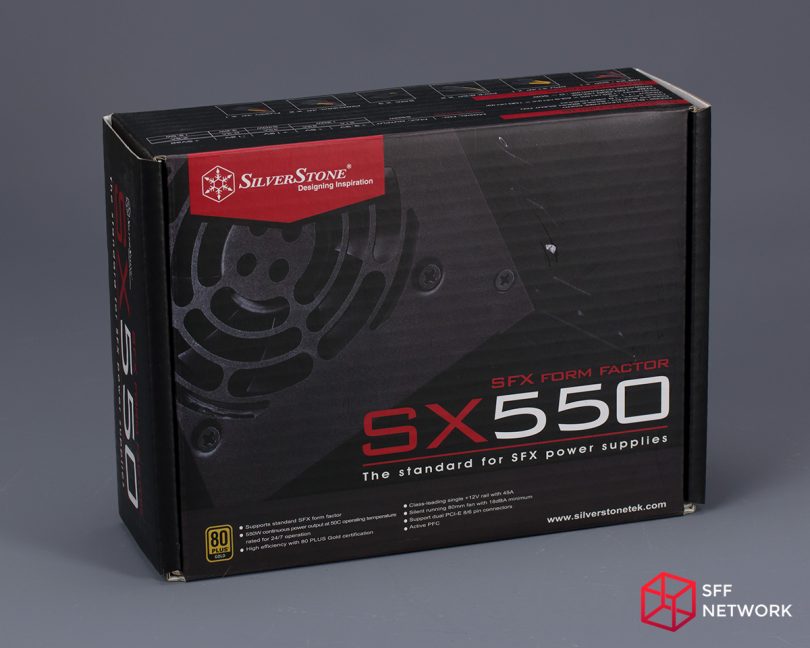 SilverStone SX550 box